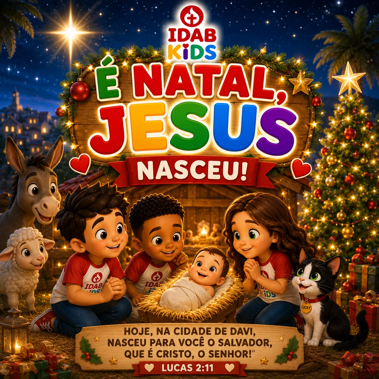 É Natal, Jesus nasceu