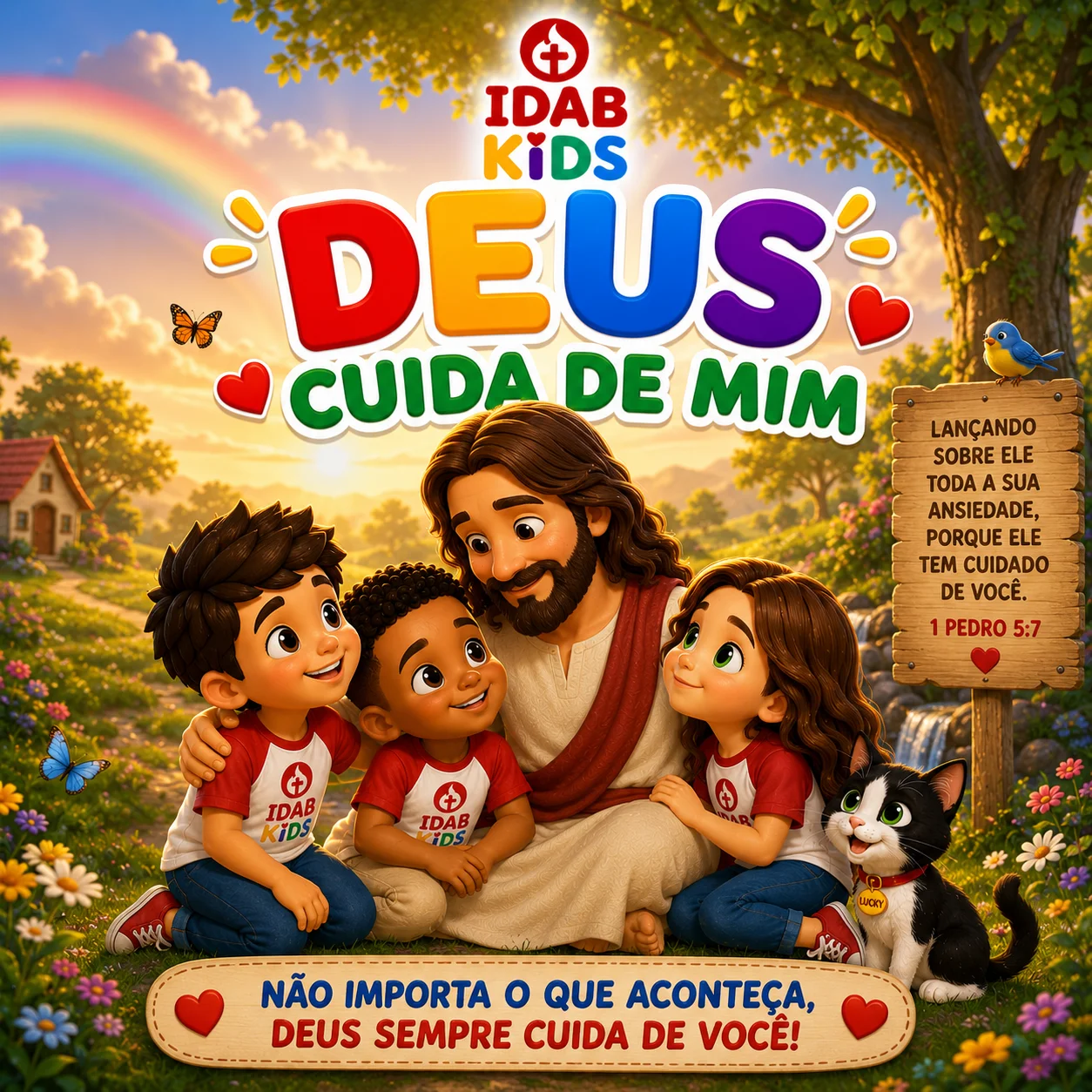 Deus cuida de mim